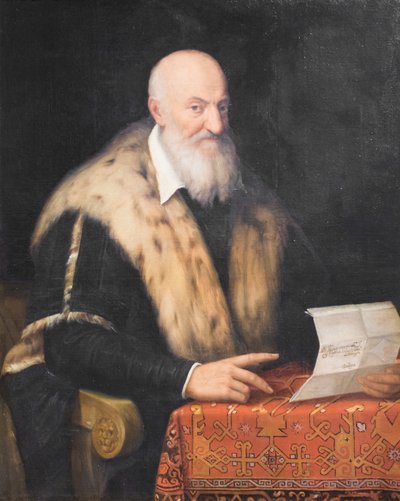 Portrait of Quaranta Malvasia by Lorenzo (c.1530 76) Sabatini
