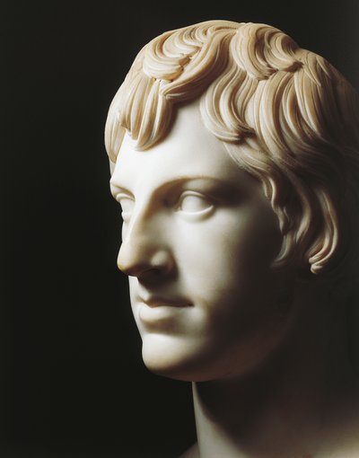 Portrait of Charles Louis of Bourbon-Parma by Lorenzo Bartolini