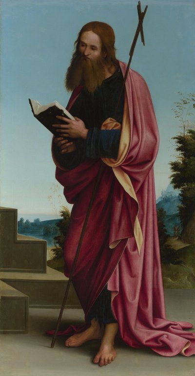 Saint Philip the Apostle High Altarpiece, Oratory of S. Pietro in Vincoli, 1505 by Lorenzo Costa