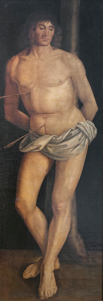 St Sebastian by Lorenzo Costa