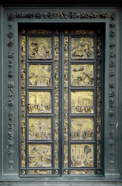 Gate of Paradise, realized by Lorenzo Ghiberti by Lorenzo Ghiberti