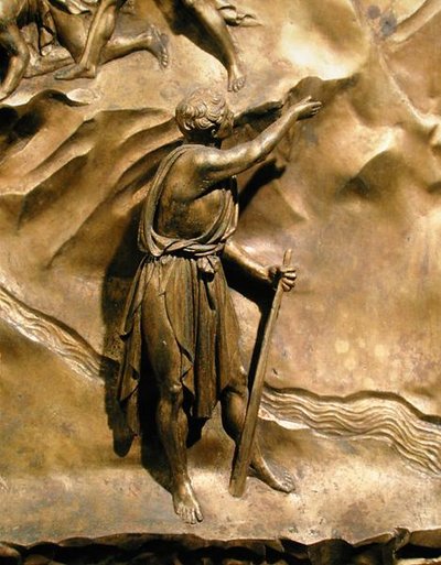 The Story of Cain and Abel (detail) by Lorenzo Ghiberti