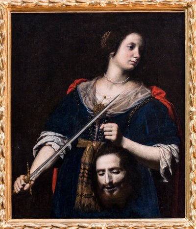 Judith Holding the Head of Holofernes by Lorenzo Lippi