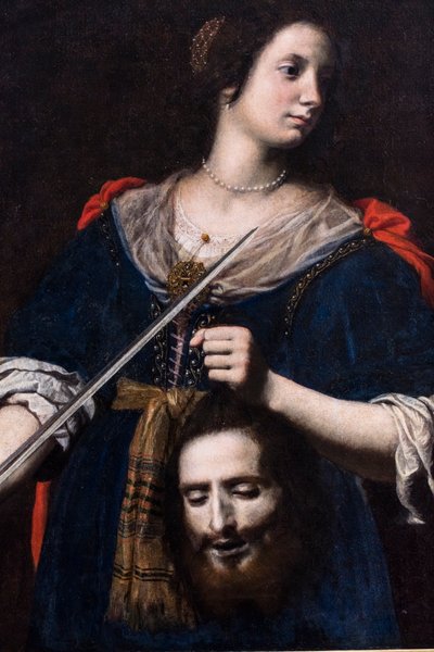Judith Holding the Head of Holofernes by Lorenzo Lippi