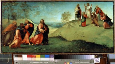 Christ Leading the Apostles to Mount Tabor by Lorenzo Lotto