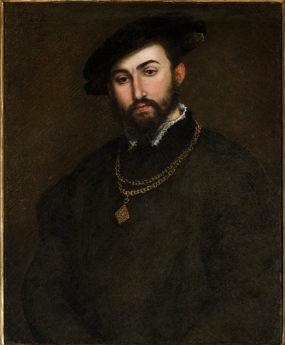 Portrait of Girolamo degli Azzoni Avogaro (1467-1519) by Lorenzo Lotto