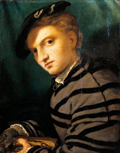 Portrait of Young Man (circa 1526) by Lorenzo Lotto
