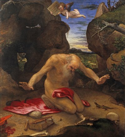Saint Jerome by Lorenzo Lotto