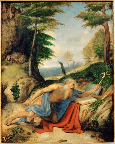 Saint Jerome Penitent by Lorenzo Lotto