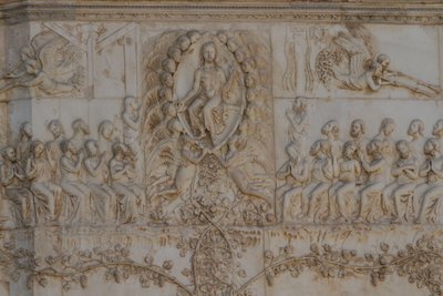 Scenes of Last Judgment (detail) by Lorenzo Maitani