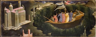 Saint Nicholas Calming the Tempest by Lorenzo Monaco