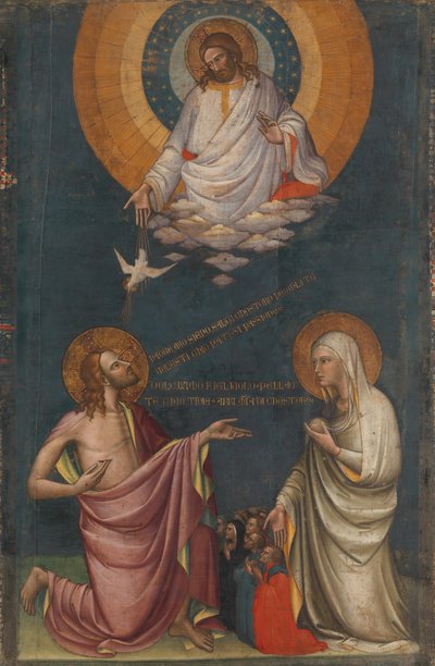 The Intercession of Christ and the Virgin by Lorenzo Monaco