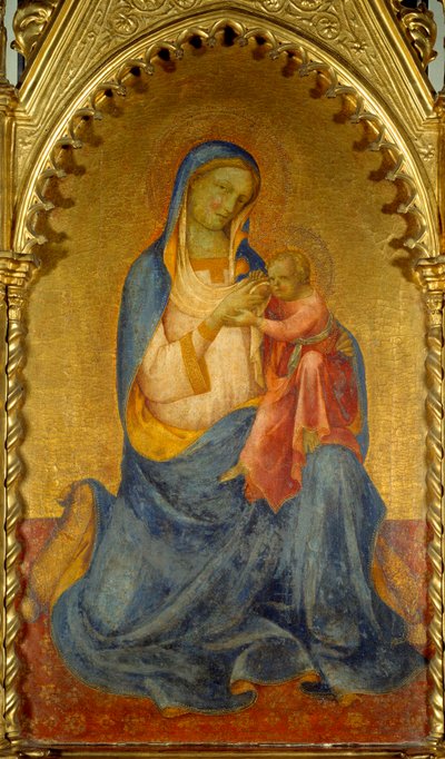 The Virgin and the Child by Lorenzo Monaco