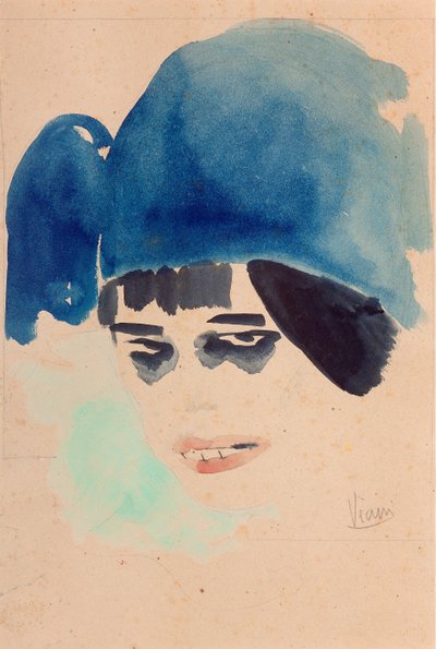 Portrait, c.1912 by Lorenzo Viani
