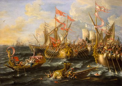 The Battle of Actium, 2 September 31 BC by Lorenzo a Castro