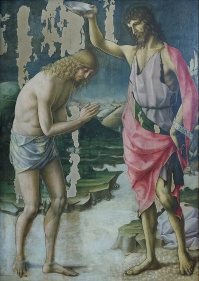 The Baptism of Christ by Lorenzo d