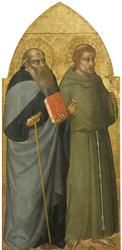 Saints Francis and Anthony Abbot, c.1400 by Lorenzo di Bicci