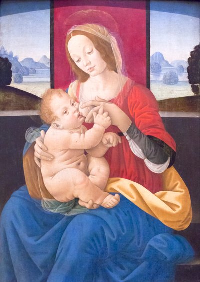 Madonna with Child by Lorenzo di Credi