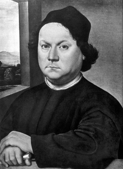 Portrait of Andrea del Verrocchio by Lorenzo di Credi by Lorenzo di Credi