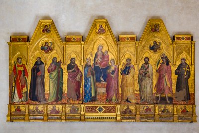 Madonna and Child Enthroned by Lorenzo di Niccolò
