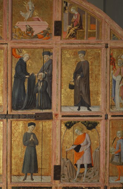 Doors of the Reliquary of Santa Maria della Scala by Lorenzo di Pietro Vecchietta