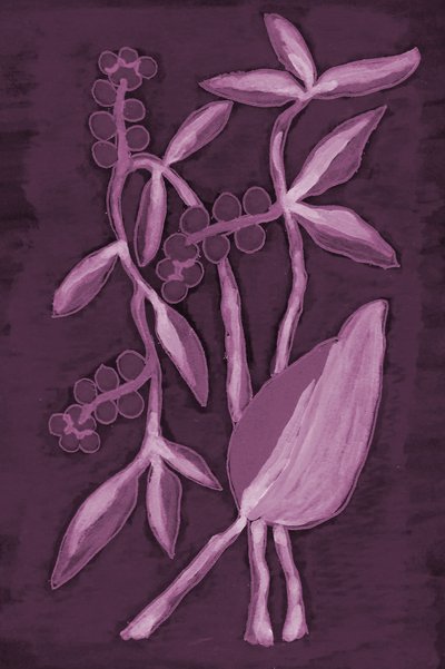 Deep Purple Botanicals by Lori Ann Folz