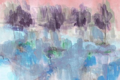 Dreamy Abstract Landscape by Lori Ann Folz