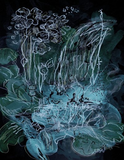 Ethereal Water Garden by Lori Ann Folz