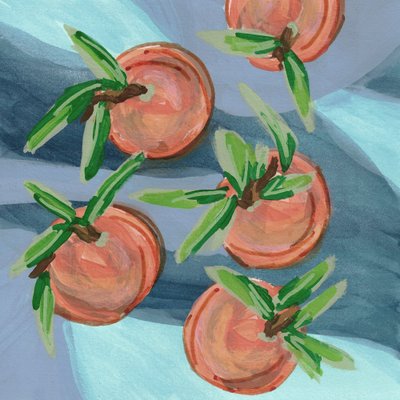 Fresh Orange Still Life by Lori Ann Folz