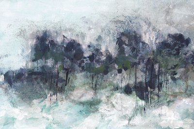 Misty Forest Abstract by Lori Ann Folz