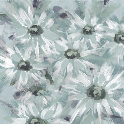 Soft Blue Daisies by Lori Ann Folz