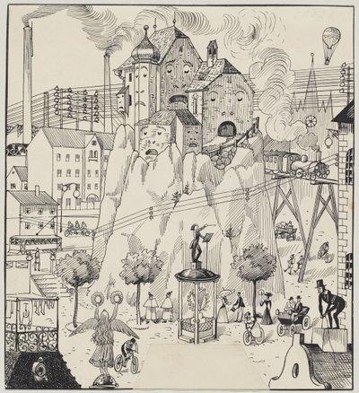 The World of Technology on the March by Lothar Meggendorfer