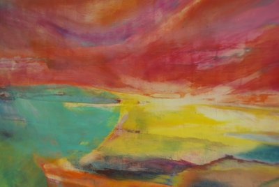 Between Land and Sea, Landscape, 2016 by Lou Gibbs
