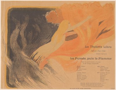The Free Theatre: The Smoke, then the Flame, 24 October 1895 by Louis Abel Truchet