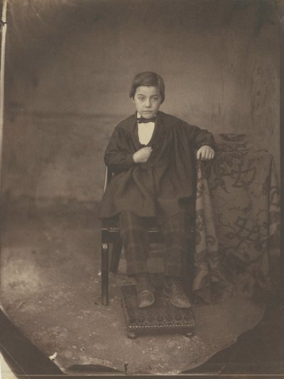 Portrait of a Young Boy by Louis Adolphe Humbert de Molard