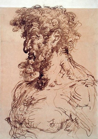 Bust of a Man (Self Portrait), c.1905 by Louis Anquetin