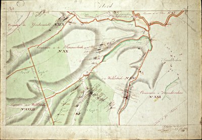 Atlas of the Concessions of the Coalfield of the Saar by Mrs Beaunier & Calmelet, Engineers of the Corps of Mines by Louis Antoine Beaunier