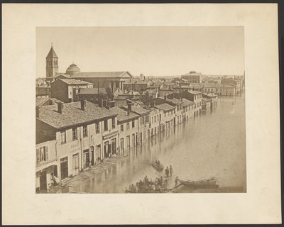 Lyon. Flood of 1856. by Louis Antoine Froissart