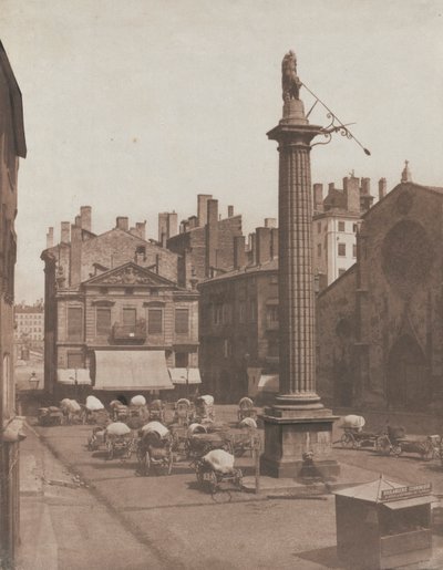 Untitled Place des Cordeliers by Louis Antoine Froissart