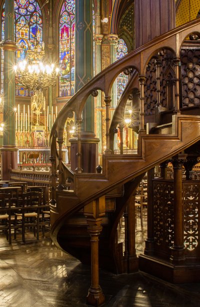 Saint-Eugene-Sainte-Cecile Church, Paris, 2023 by Louis Auguste Boileau