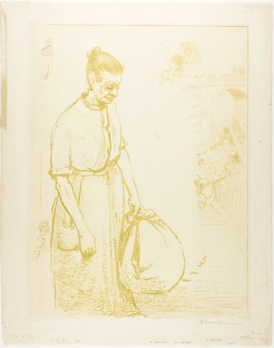 The Laundresses by Louis Auguste Lepère