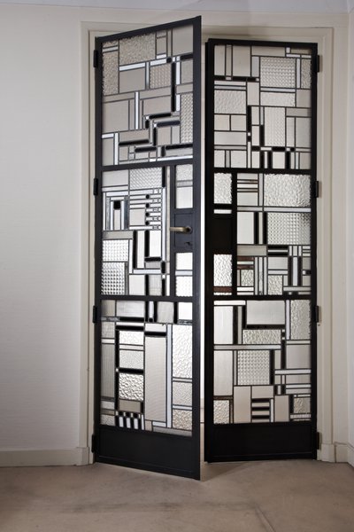 Set of doors by Louis Barillet