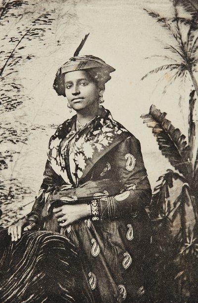 MARTINIQUE - Type and Creole Costume by Louis Bauer