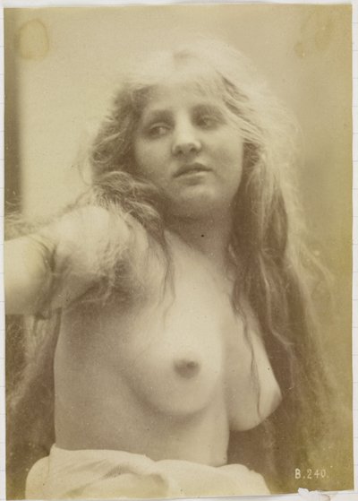 Study of a Female Nude Model, Bust Seen from the Front by Louis Bonnard