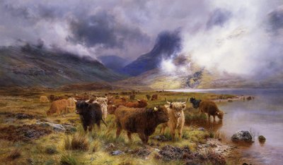 Through Glencoe by Way to the Tay by Louis Bosworth Hurt
