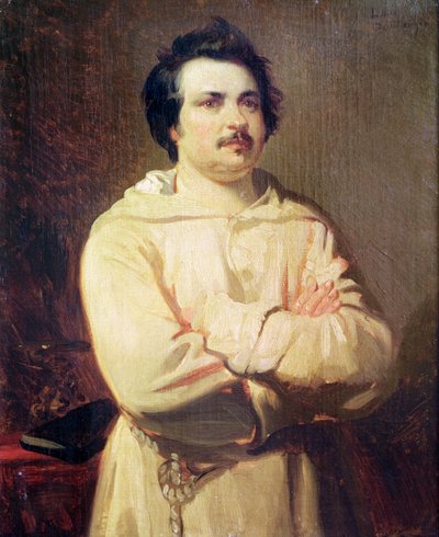 Honore de Balzac in his Monk