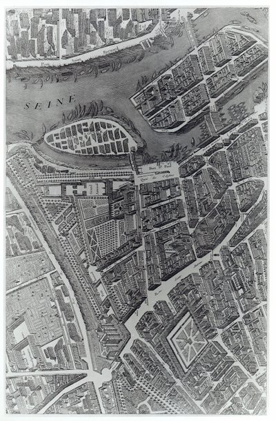 Plan of Paris, known as the 