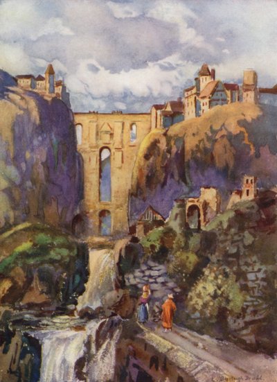 The Tajo, Ronda by Louis Burleigh Bruhl