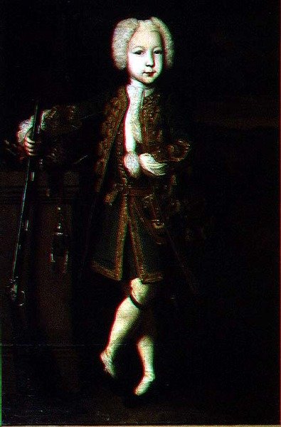 Portrait of a Boy with a Gun by Louis Caravaque
