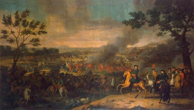 The Battle of Poltava on 27th June 1709, 1717-1718 by Louis Caravaque